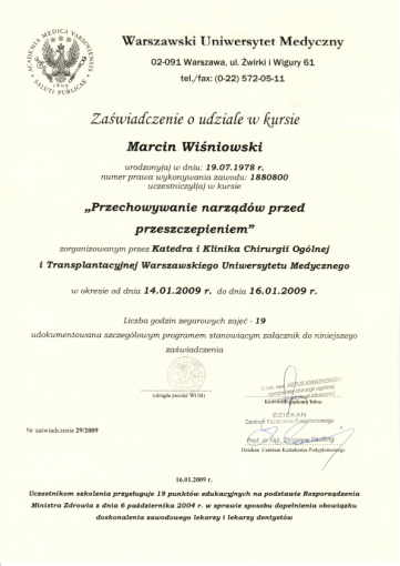 dr n. med. Marcin Wiśniowski
